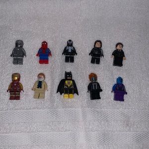 DC/Marvel Lego Figure Lot of 10